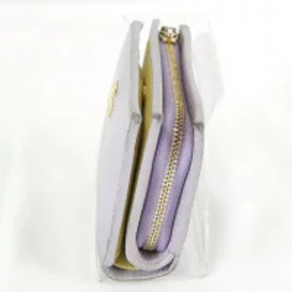 GUCCI Bi fold Wallet Leather Purple - Picture 3 of 9